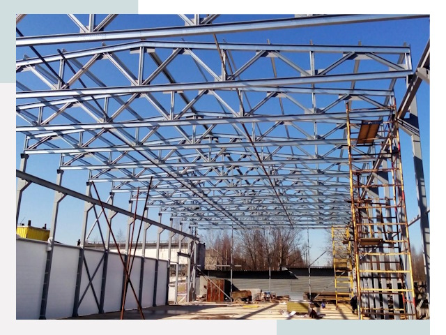 Строительство цехов в Тольятти от 621 руб. под ключ