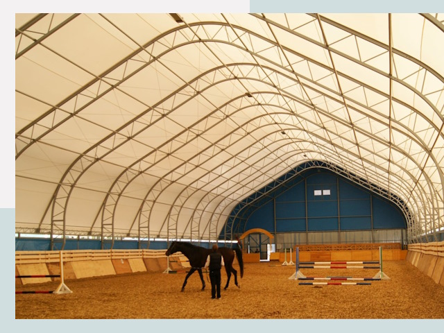 Строительство конных манежей в Тольятти