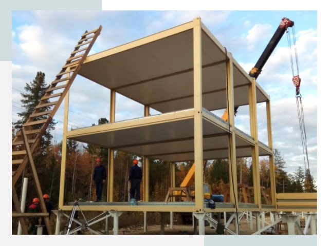 Строительство модульных здания Тольятти