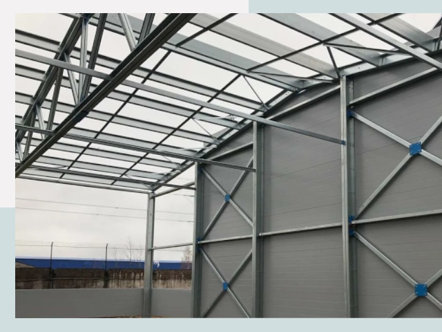 Каркасные ангары от СтальСтрой-Тля по цене от 621 руб.