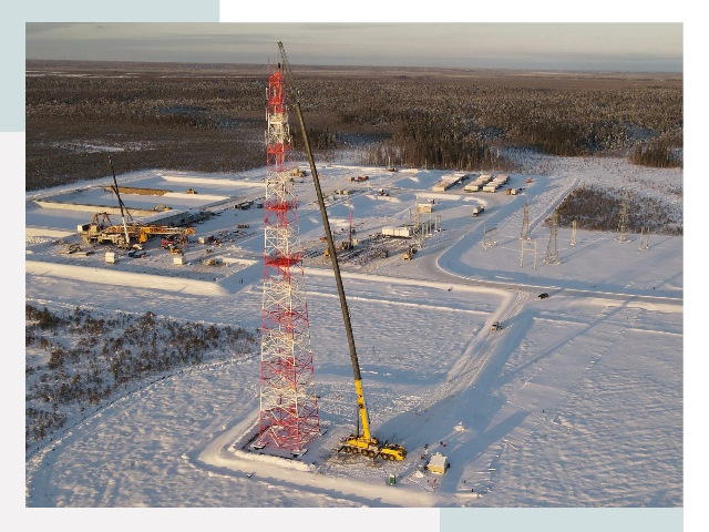 Мачты связи в Тольятти