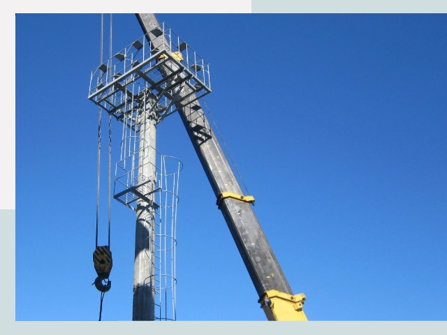 Монтаж осветительных мачт в Тольятти от 621 руб.