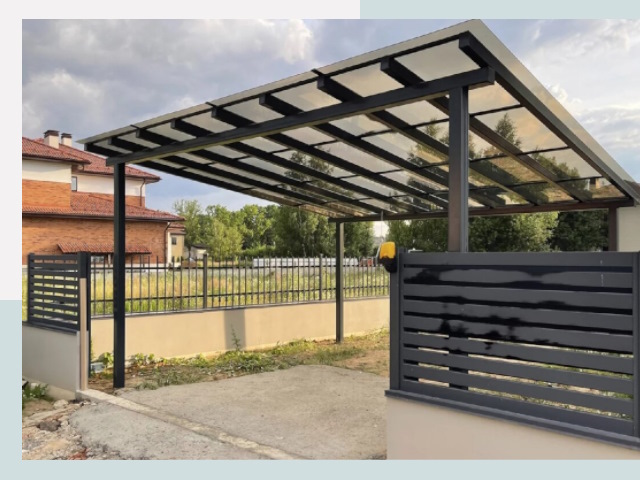 Металлические навесы в Тольятти от 621 руб. за м²