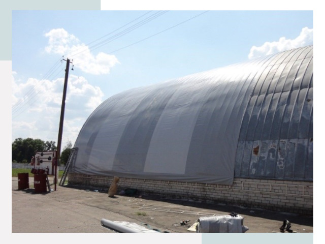 Ремонт ангаров в Тольятти