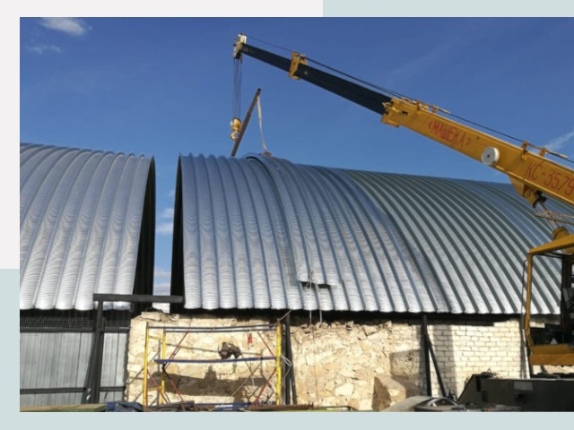 Реконструкция ангаров в Тольятти от 621 руб.