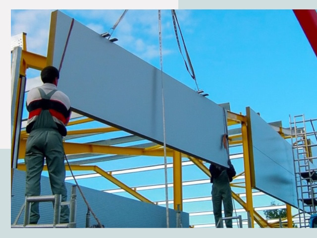 Монтаж сэндвич-панелей в Тольятти от 621 руб.