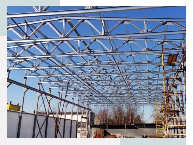 Металлокаркасы для складов в Тольятти